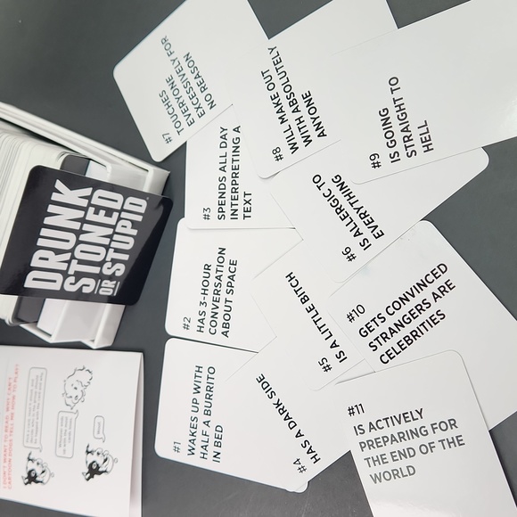 DRUNK, STONED OR STUPID PARTY GAME - Picture 8 of 13